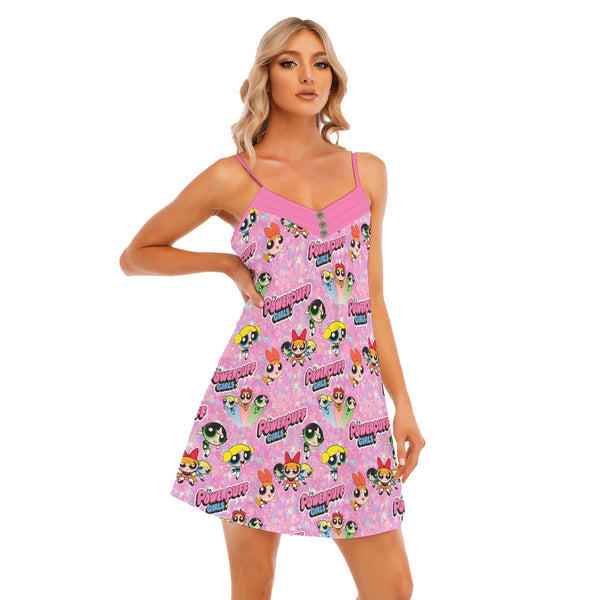 Powerpuff Girls Sleeveless Cami Dress