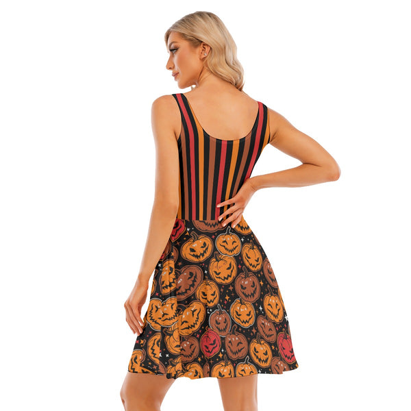 Pumpkin Queen Skater Dress