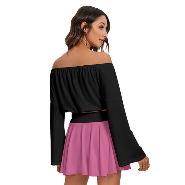 Kumori Off-shoulder top & Skirt Set