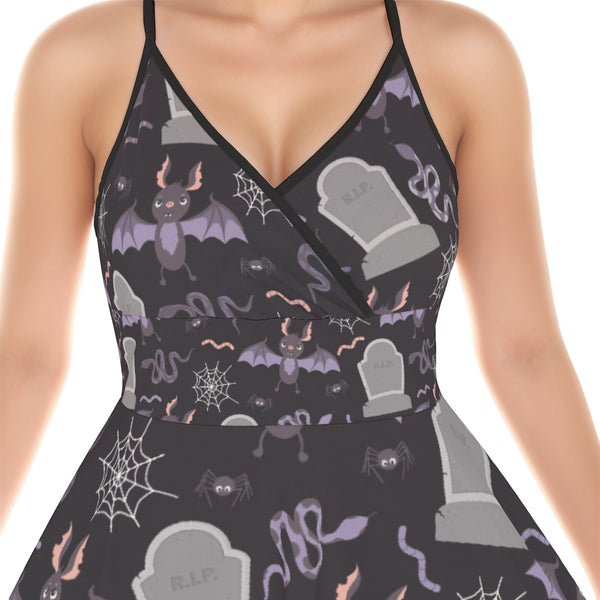 Death Becomes Her Cross Cami Dress