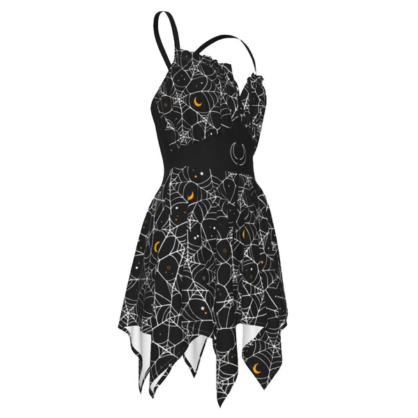 Cosmic Web Sleeveless Dress