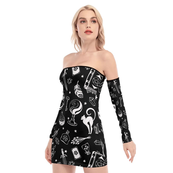 Witching Hour v.2 Lace-up Dress