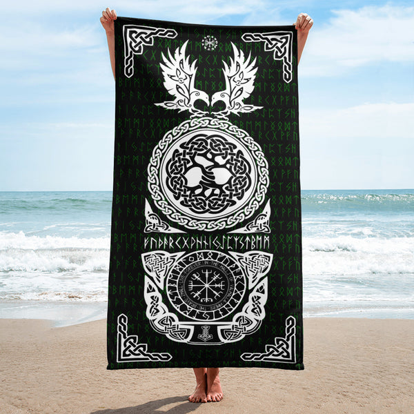Yggdrasill Beach Towel