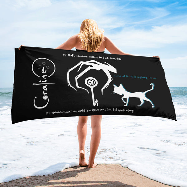 Coraline Beach Towel